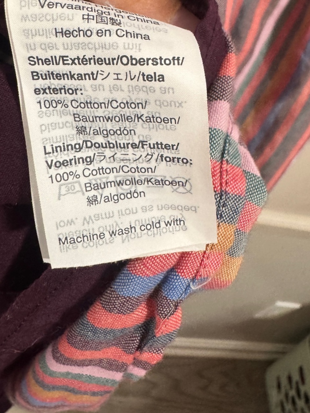 100% Cotton Madewell Striped Dress Woman’s Size Small - Picture 4 of 5